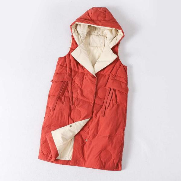 Pikad nööpide ja kapuutsiga fliisvest