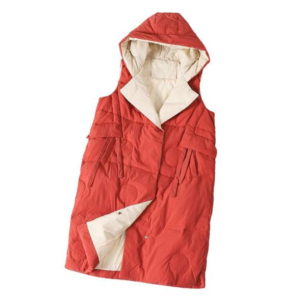 Pikad nööpide ja kapuutsiga fliisvest