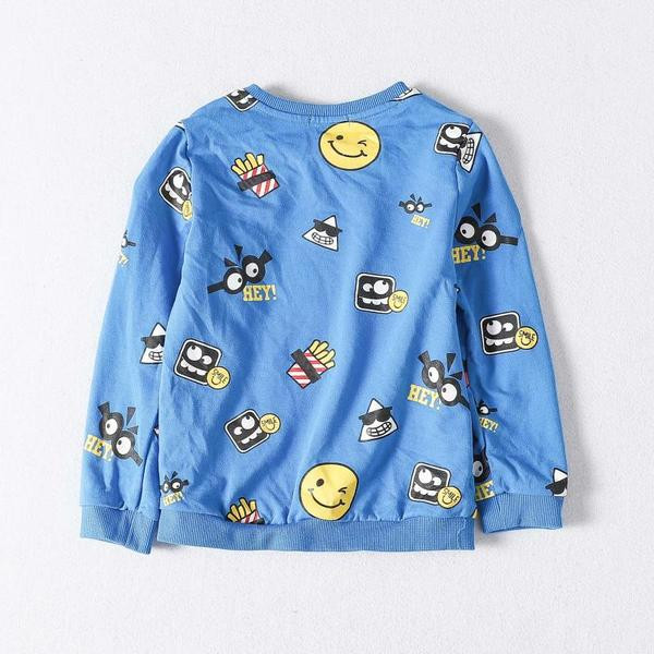 Naujo modelio vaikiška palaidinė berniukams su spalvotomis aplikacijomis