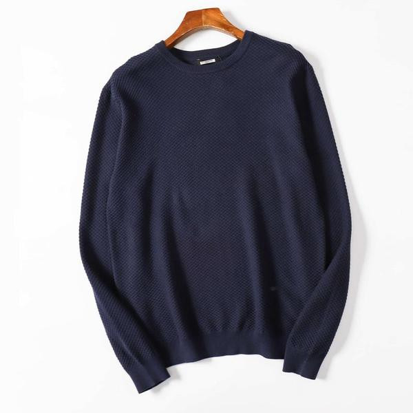 Ανδρικό φθινοπωρινό  πουλόβερ με στρογγυλό λαιμόκοψη μοντέλο