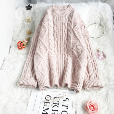 Uue mudeli kootud naiste kampsun - ovaalse kaelusega