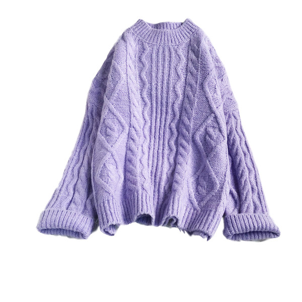 Uue mudeli kootud naiste kampsun - ovaalse kaelusega