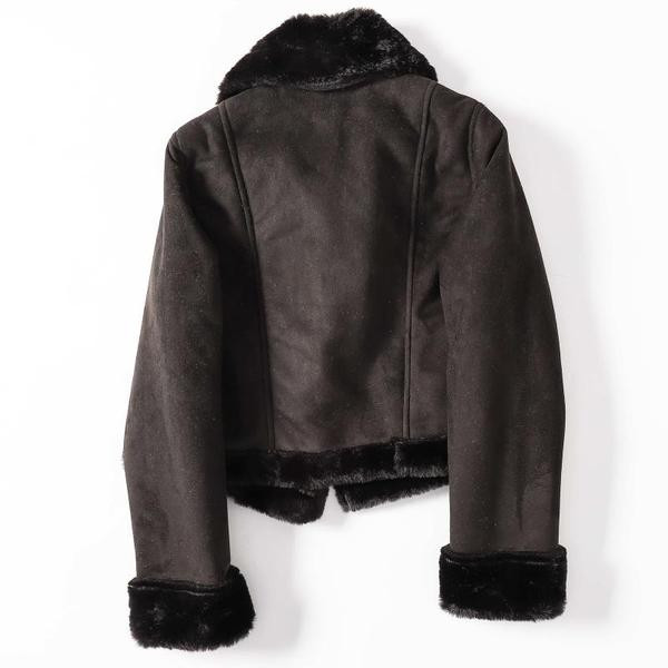 Sügis-talvine lühike sooja voodriga jope