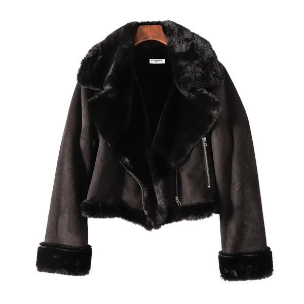 Sügis-talvine lühike sooja voodriga jope