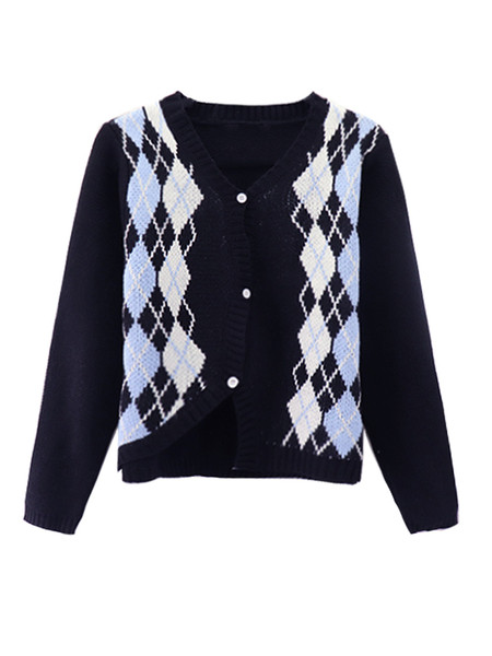 Spitsikaelusega vabaaja naiste kardigan