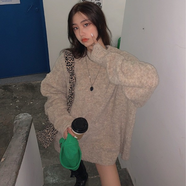 Naiste vabaaja lai kampsun tavaline mudel