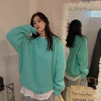 Καθημερινό  γυναικείο φαρδύ πουλόβερ