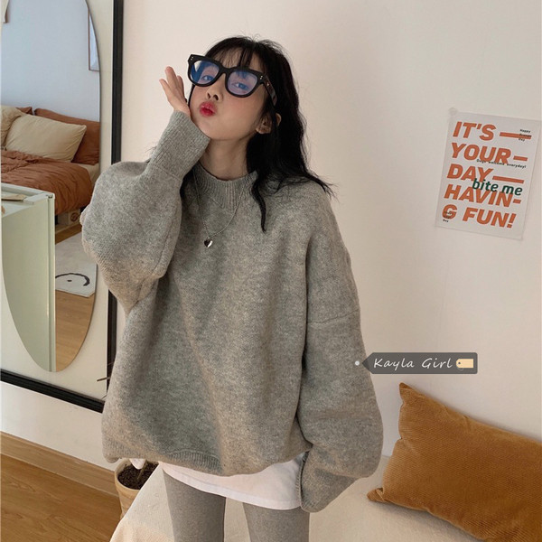 Naiste praegune lai kampsun tavaline mudel