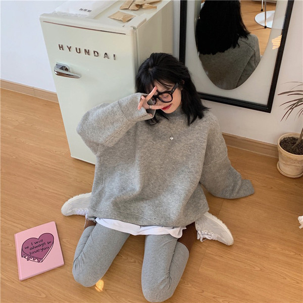 Naiste praegune lai kampsun tavaline mudel