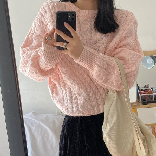 Moodne naiste lai kampsun tavaline mudel