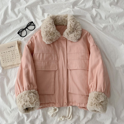 Naiste vabaaja jope sule ja taskutega