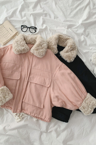 Naiste vabaaja jope sule ja taskutega