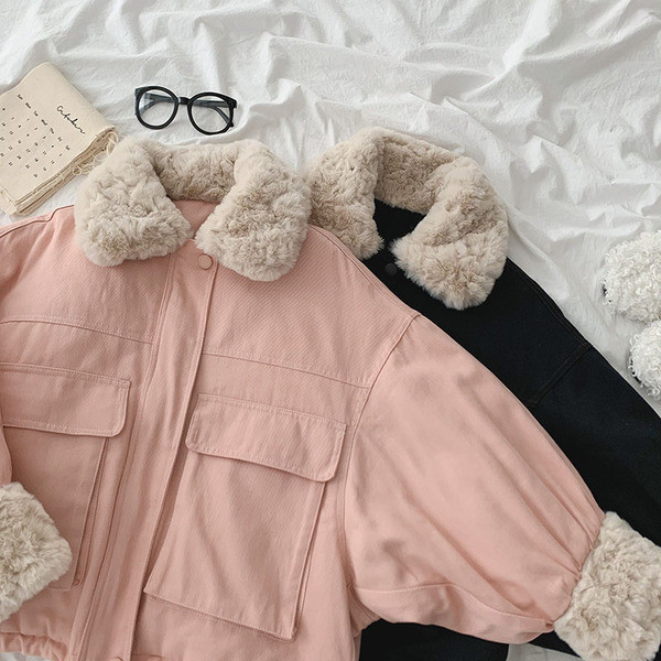 Naiste vabaaja jope sule ja taskutega