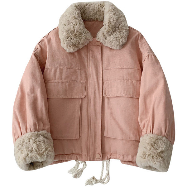 Naiste vabaaja jope sule ja taskutega