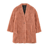 Naiste lai sulemantel spits-kaelusega mudel