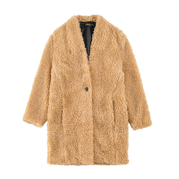 Naiste lai sulemantel spits-kaelusega mudel