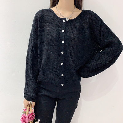 Naiste lai nööpidega kardigan