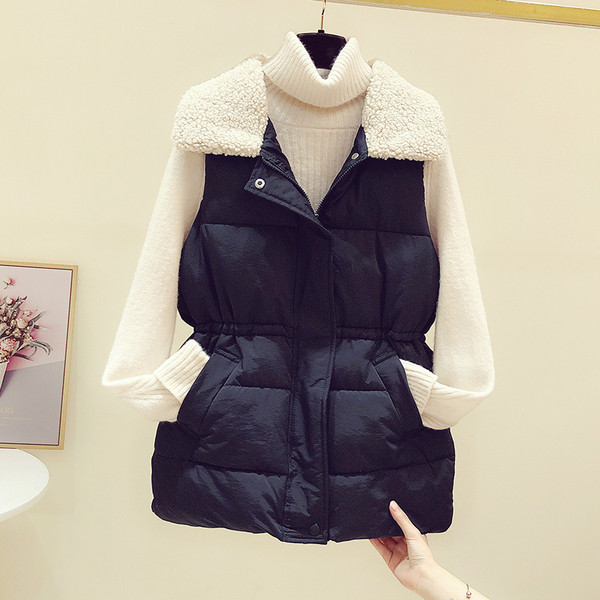 Praegune naiste sule ja nööpidega vest