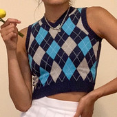 Naiste ruuduline vesti lühike mudel