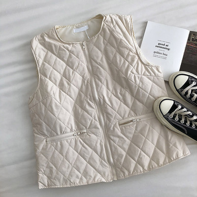 Vabaaja naiste vest luku ja taskutega