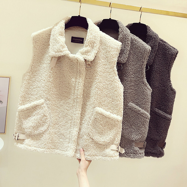 Moteriška kasdieninė pūkinė liemenė su kišenėmis