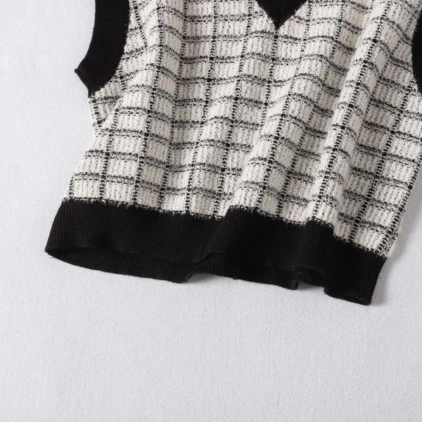 Καθημερινό κοντό γιλέκο με λαιμόκοψη