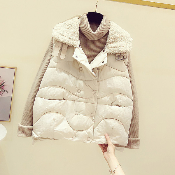 Novi model ženskog prsluka sa kopčom i puhom