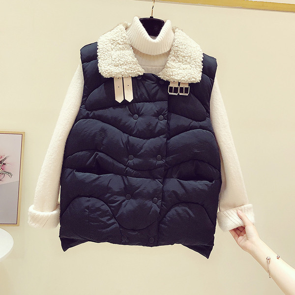 Novi model ženskog prsluka sa kopčom i puhom