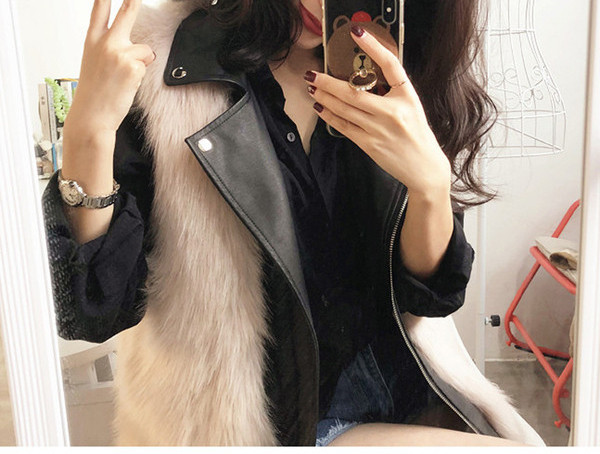 Uus mudel naiste kunstnahast vestiga