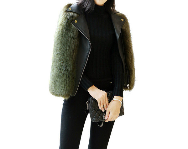 Uus mudel naiste kunstnahast vestiga