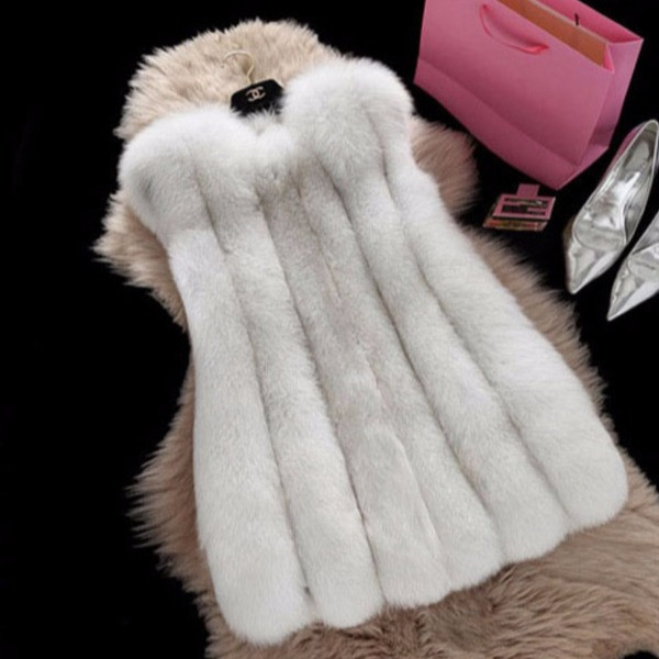 Γυναικείο γιλέκο με στρογγυλή λαιμόκοψη 