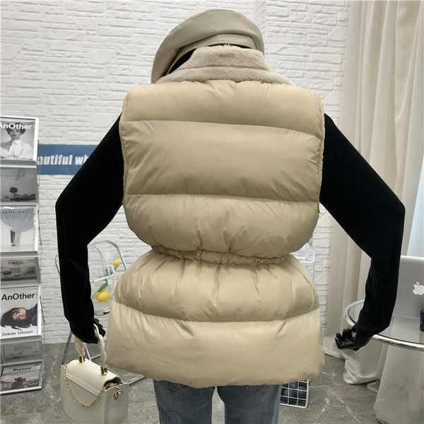 Uus mudel vöökoha lipsude ja nööpidega naistevest