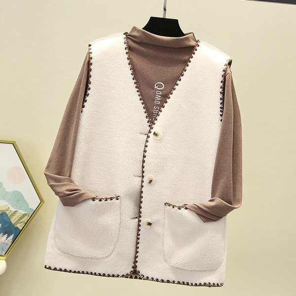 Moodne naiste vest nööpidega - standardmudel