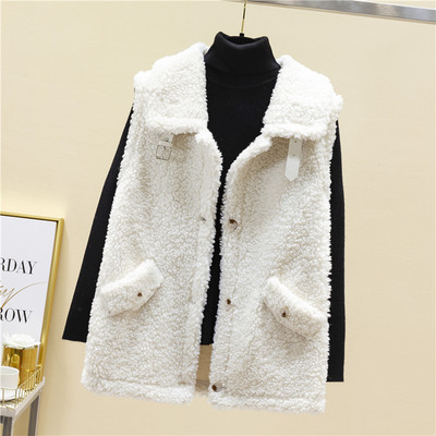 Naiste sulevest nööpide ja klassikalise kraega