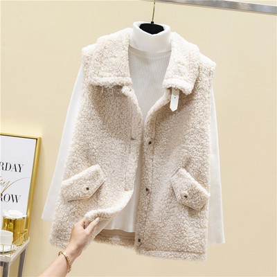 Naiste sulevest nööpide ja klassikalise kraega