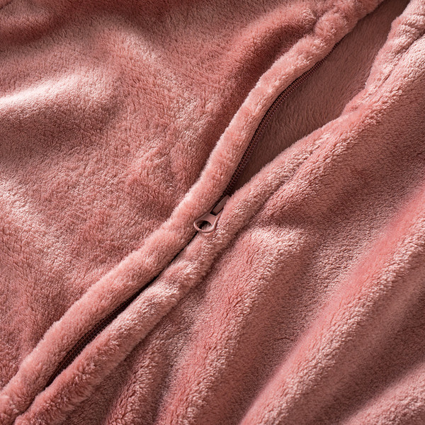 Moteriška pūkinė liemenė su užtrauktuku ir kišenėmis