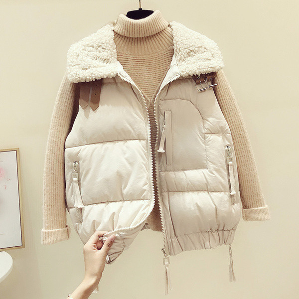 Novi model ženskih prsluka s perom i kopčama