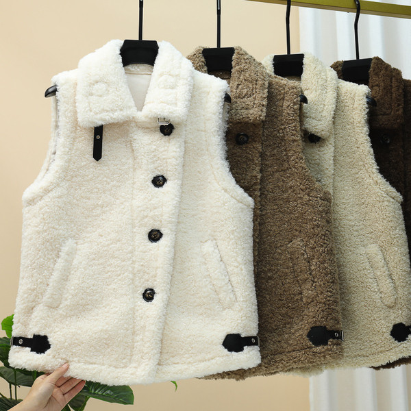 Moderna sieviešu veste ar špica kakla izgriezumu un kabatu