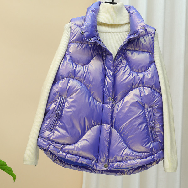 Uus mudel polo kraega naiste vest - lai mudel