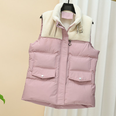 Casual naiste vest - lai taskutega mudel