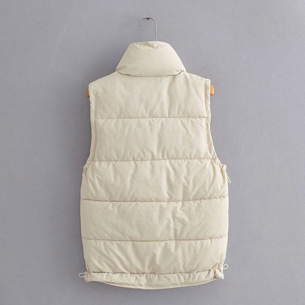 Kasdieninė stora liemenė moterims su sagomis