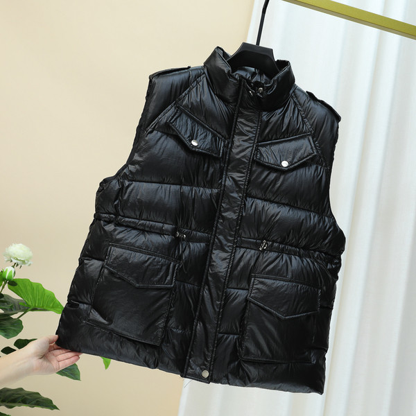 Moteriška laisvalaikio liemenė su elastiniu juosmeniu ir kišenėmis