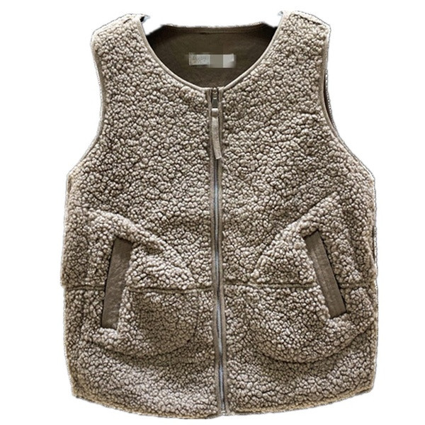 Naiste vabaaja sulevest taskute ja lukuga