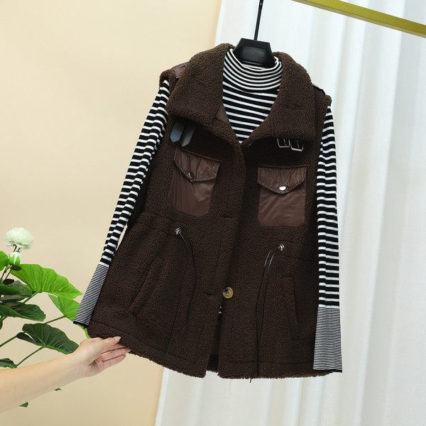 Uus mudel naiste pehme sviiter elastse vöökoha ja taskutega