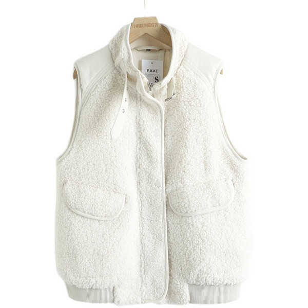 Dnevni prsluk s patentnim zatvaračem za žene