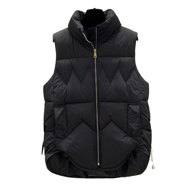 Novi model ženskog flis prsluka sa visokom kragnom