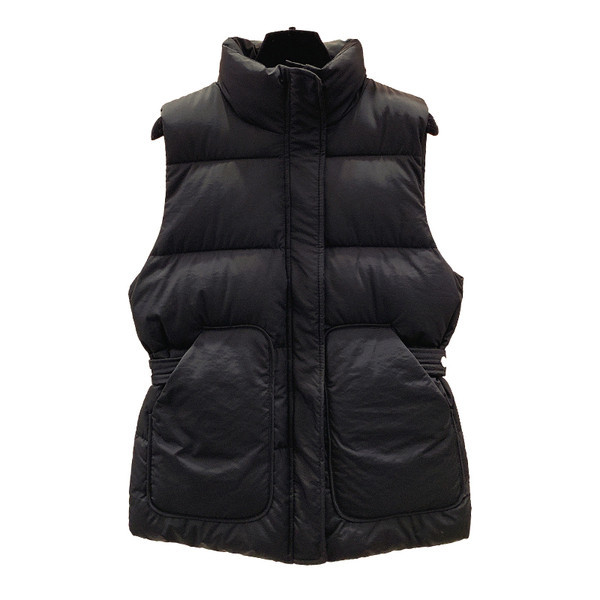 Moteriška laisvalaikio liemenė – su kišenėmis ir aukšta apykakle