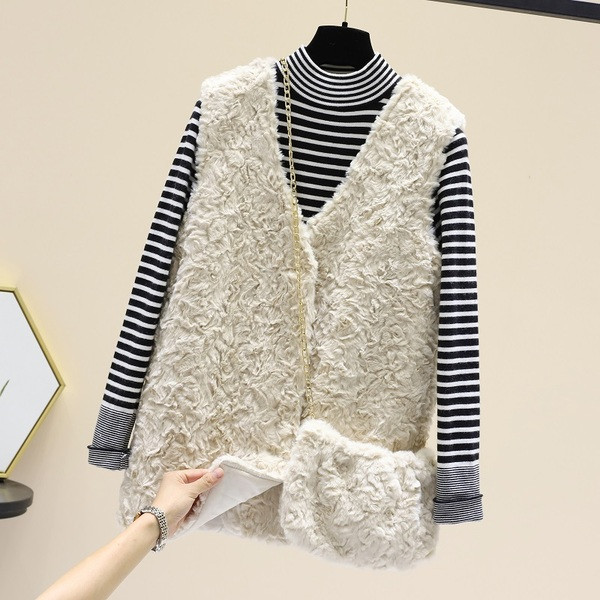 Naiste spits-kaelusega sulevest