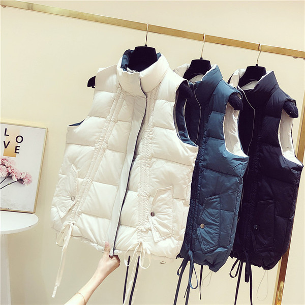 Moteriška laisvalaikio liemenė su kaklaraiščiais ir kišenėmis