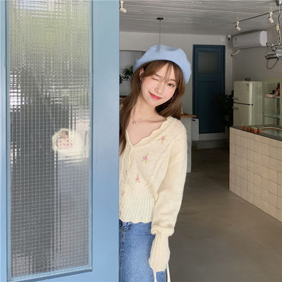 Naiste vabaaja vest V-kaelusega